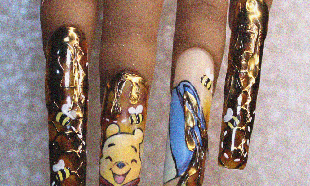 The BEEZ-NEEZ Nails | Fall-Inspired Nail Art by Nails by Tam