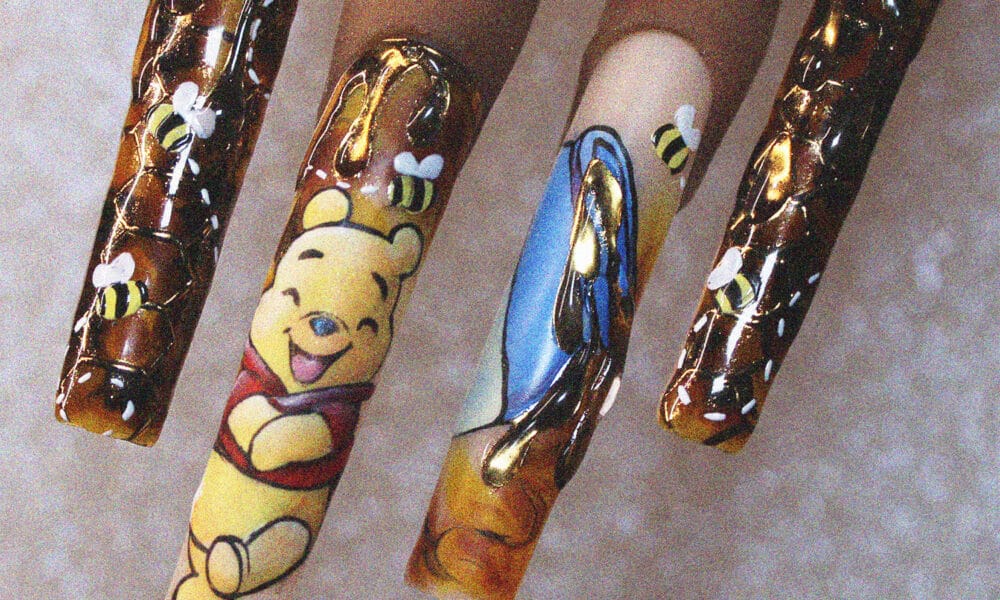 The BEEZ-NEEZ Nails | Fall-Inspired Nail Art by Nails by Tam